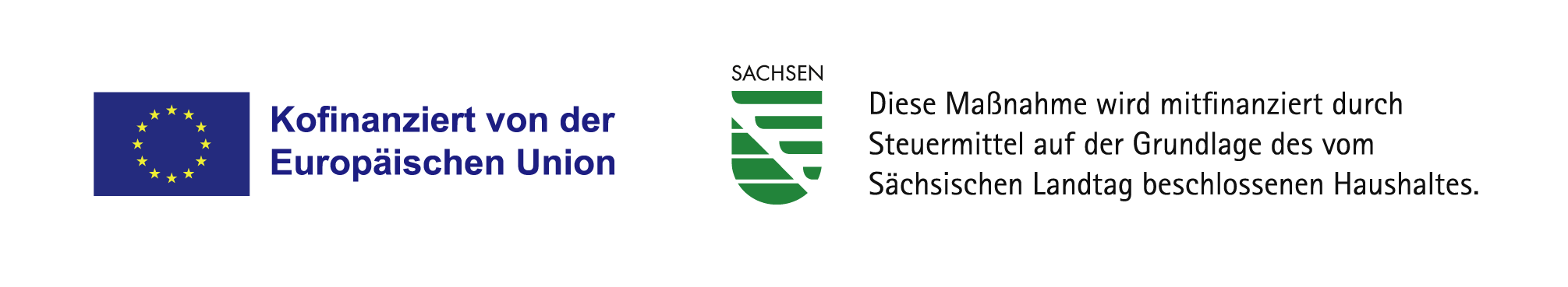 Kofinanziert von der Europäischen Union und dem Freistaat Sachsen